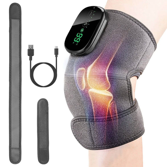 3-in-1 Heated Pads Massager with 3 Level Vibration DailySale