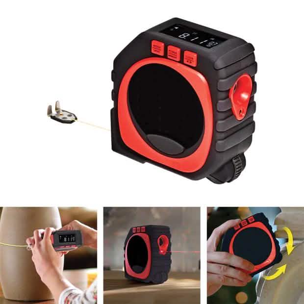 3-in-1 Laser Digital Tape Professional Measuring Tool DailySale