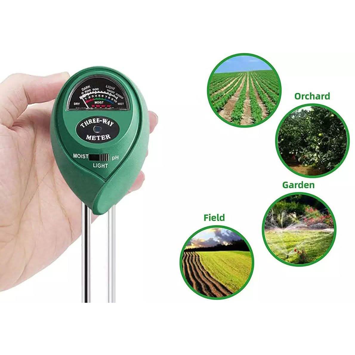3-in-1 Soil Tester Kits for Garden DailySale