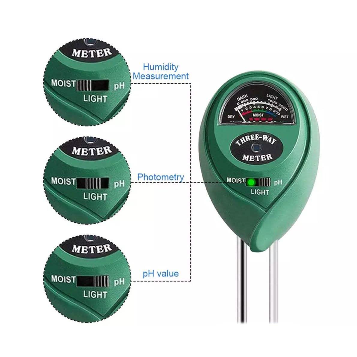3-in-1 Soil Tester Kits for Garden DailySale