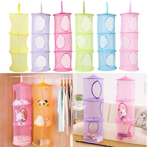 3-Layer Shelf Hanging Storage Net DailySale