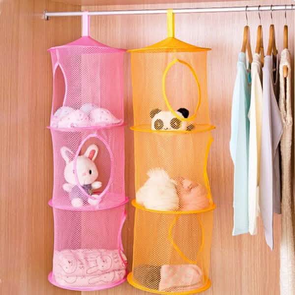 3-Layer Shelf Hanging Storage Net DailySale
