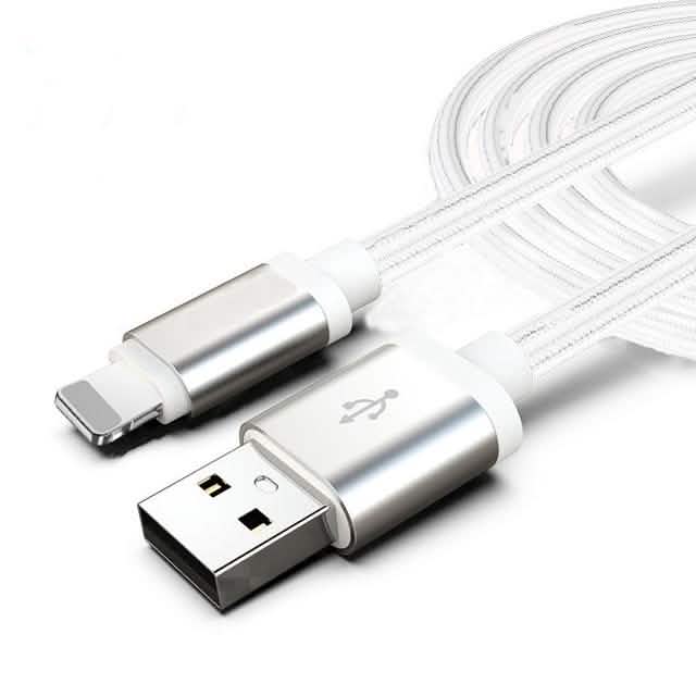3-Pack: 10FT Heavy Duty Braided iPhone Lightning USB Cable DailySale