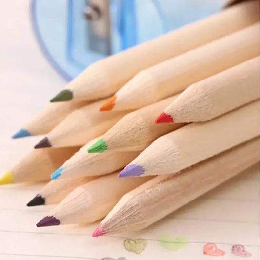 3-Pack: 12-Color Cute Pencils Creative Stationery Cute Bear DailySale