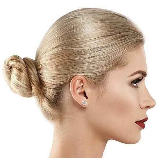 3-Pack: 18k White Gold Plated Pearl Studs DailySale