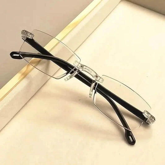 2K Style Rimless Reading Glasses for Men & Women DailySale