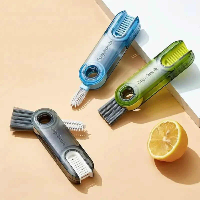 3-Pack: 3-in-1 Tiny Bottle Cup Lid Detail Brush DailySale