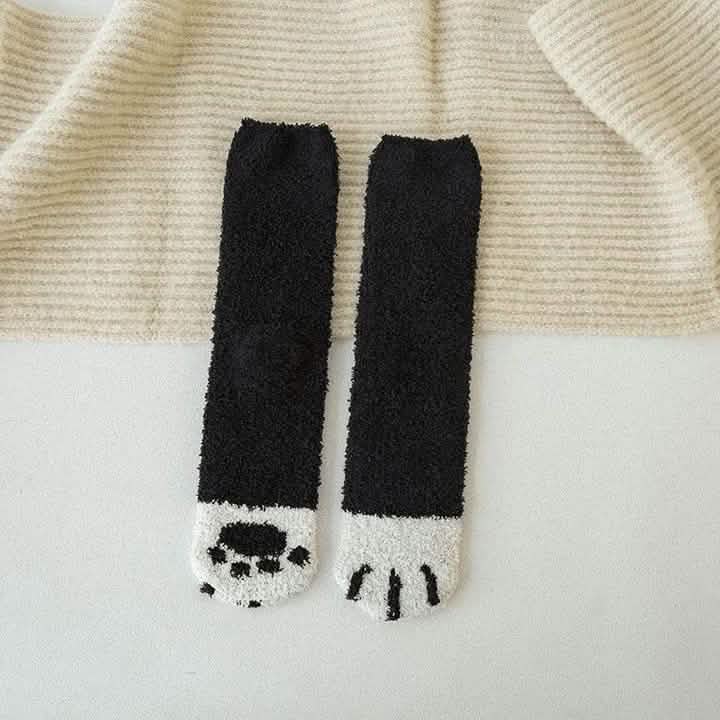 3-Pack: Autumn and Winter Cat Claws Socks DailySale