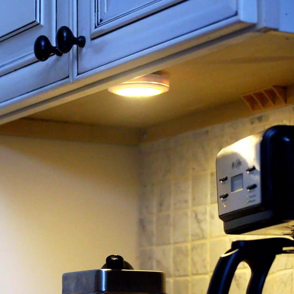 3-Pack: Bell + Howell Motion Activated LED Pods DailySale