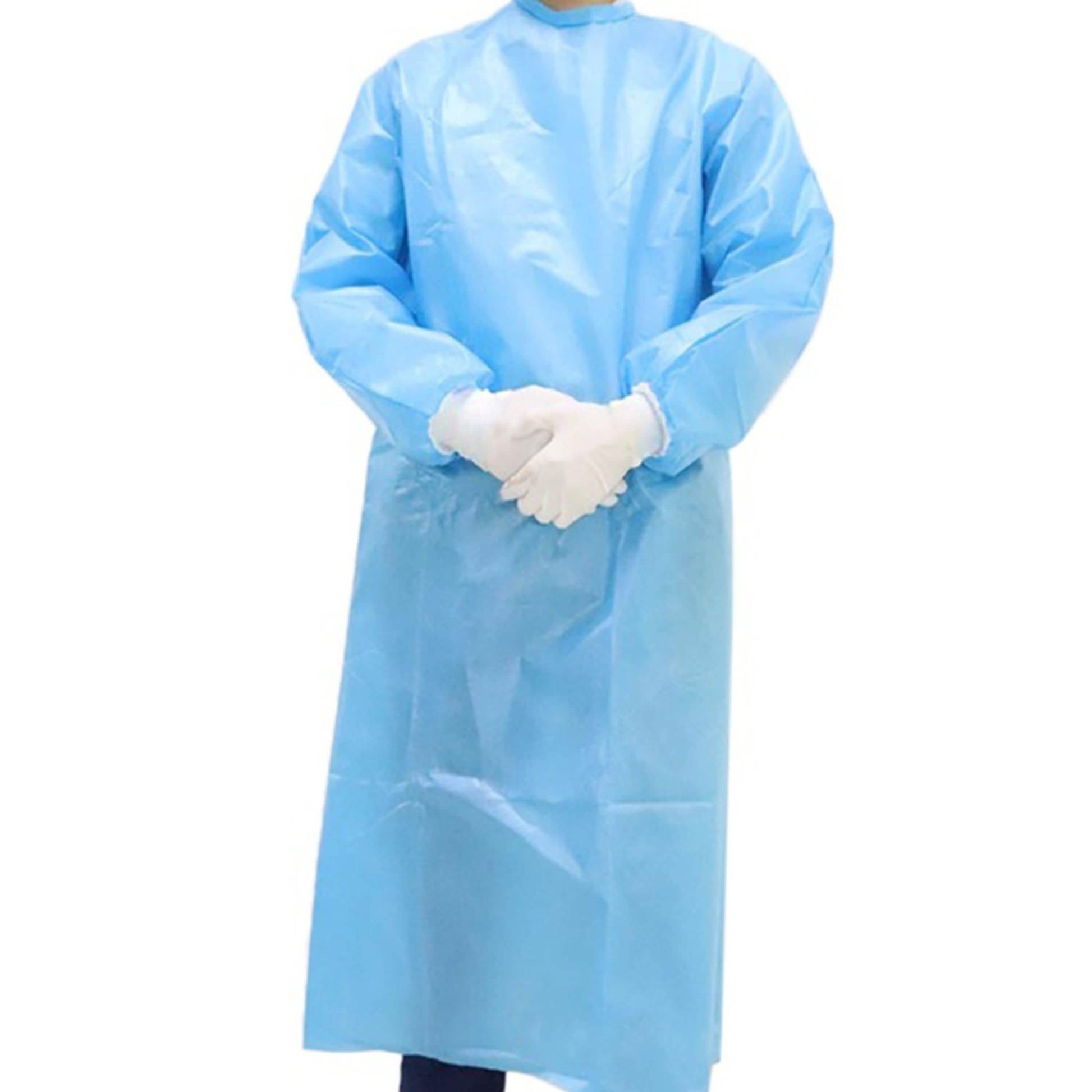 3-Pack: Blue Protective Isolation Gown DailySale