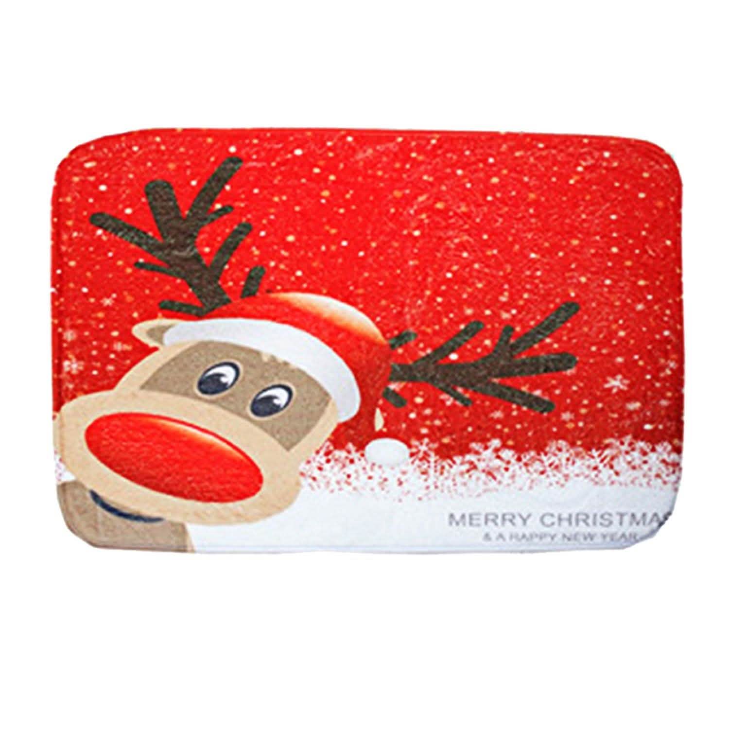3-Pack: Christmas Bathroom Rugs Set DailySale