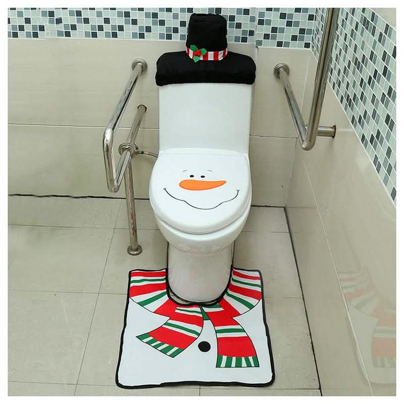 3-Pack: Christmas Fancy Christmas Home Bathroom Decor Set DailySale