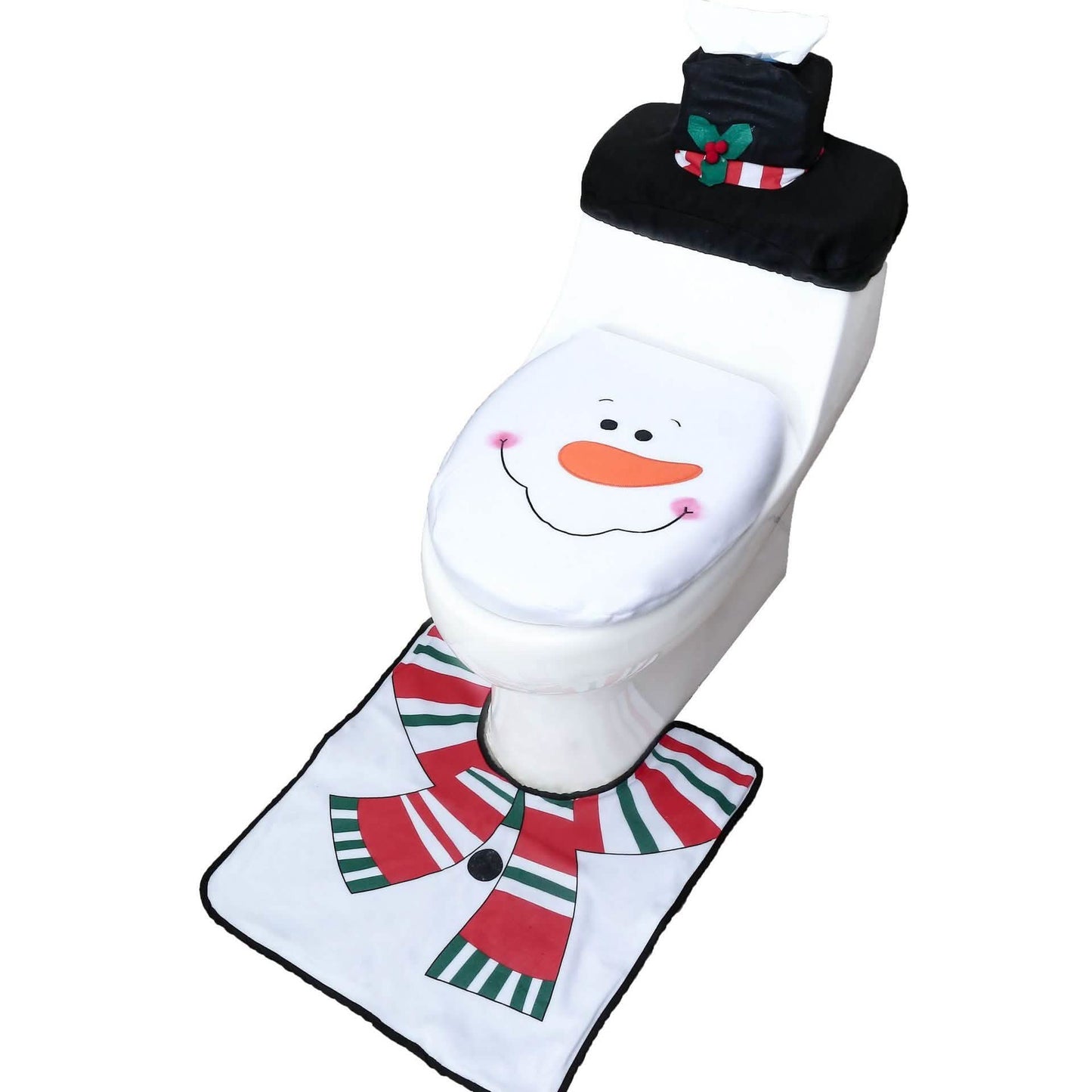 3-Pack: Christmas Fancy Christmas Home Bathroom Decor Set DailySale
