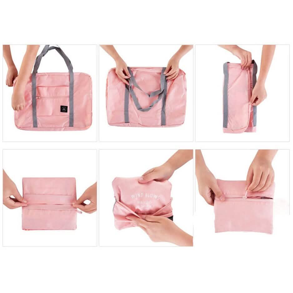 3-Pack: Compact & Stylish Foldable Travel Storage Bag DailySale