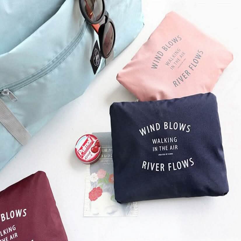 3-Pack: Compact & Stylish Foldable Travel Storage Bag DailySale