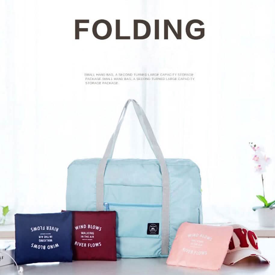 3-Pack: Compact & Stylish Foldable Travel Storage Bag DailySale