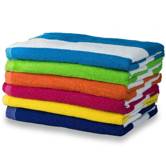 3-Pack: Cotton Cabana Stripe Beach Towel DailySale