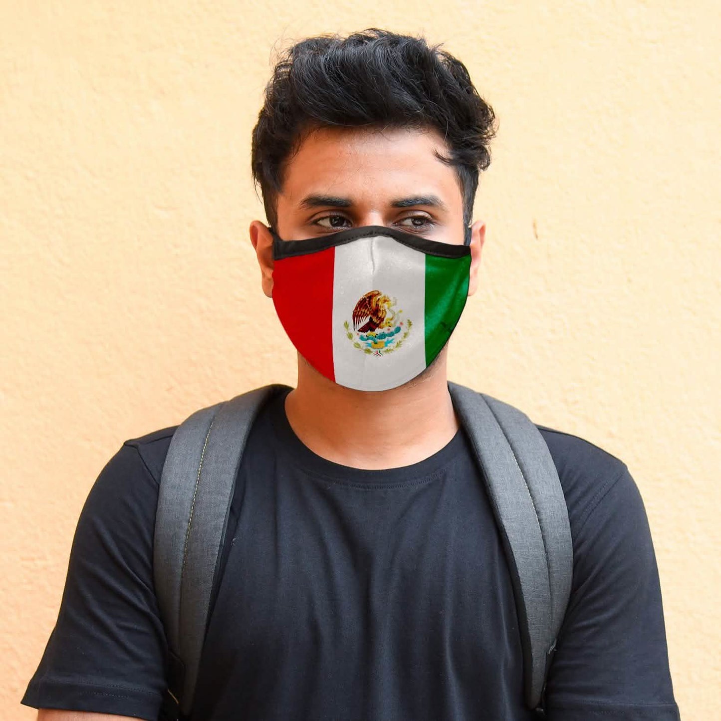 3-Pack: Double Layer Washable and Reusable Flag Masks With Adjustable Loop DailySale