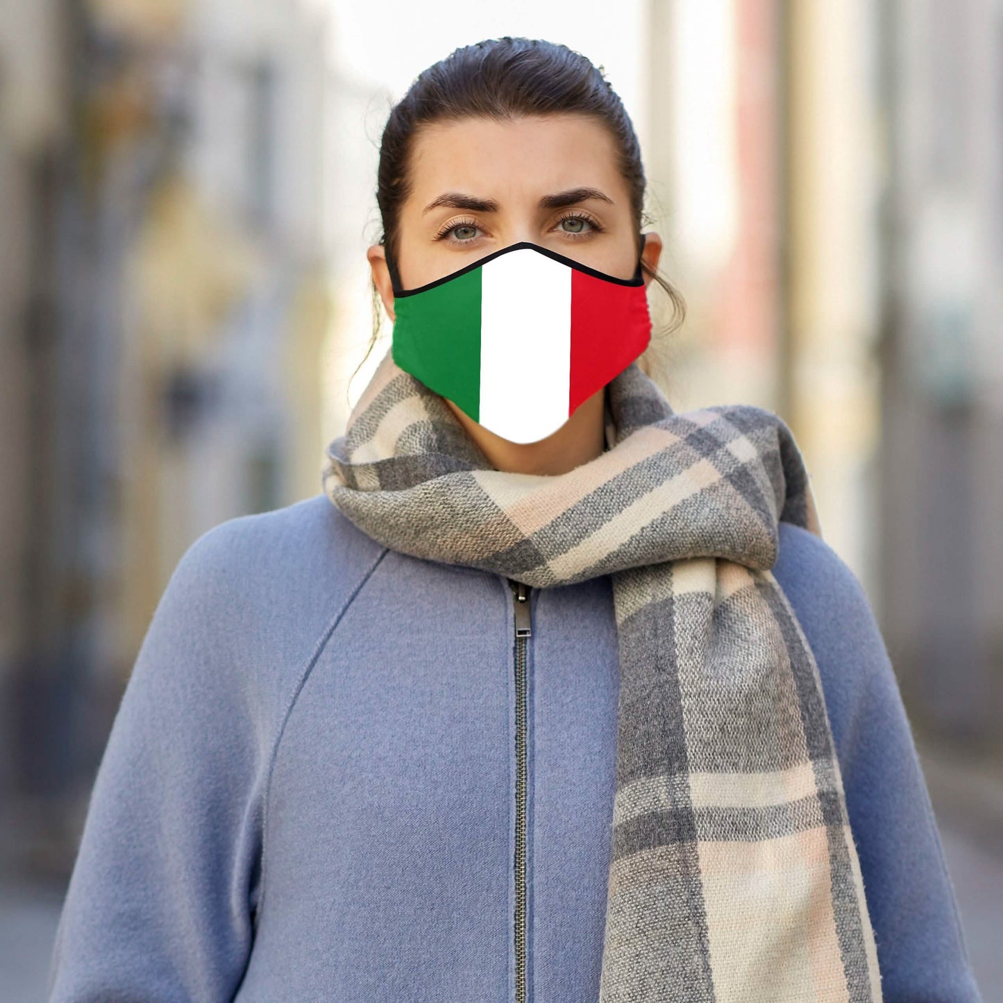 3-Pack: Double Layer Washable and Reusable Flag Masks With Adjustable Loop DailySale