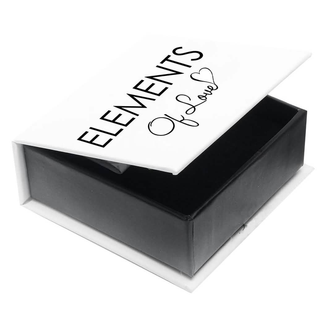 3-Pack Emerald Cut Crystal Stud Earrings Set by Elements of Love DailySale