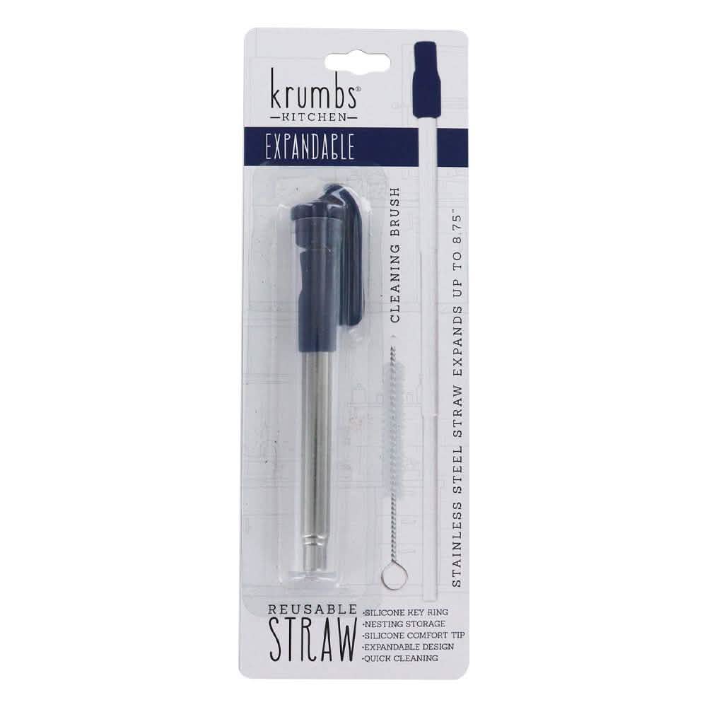 3-Pack: Expandable Steel Straw DailySale