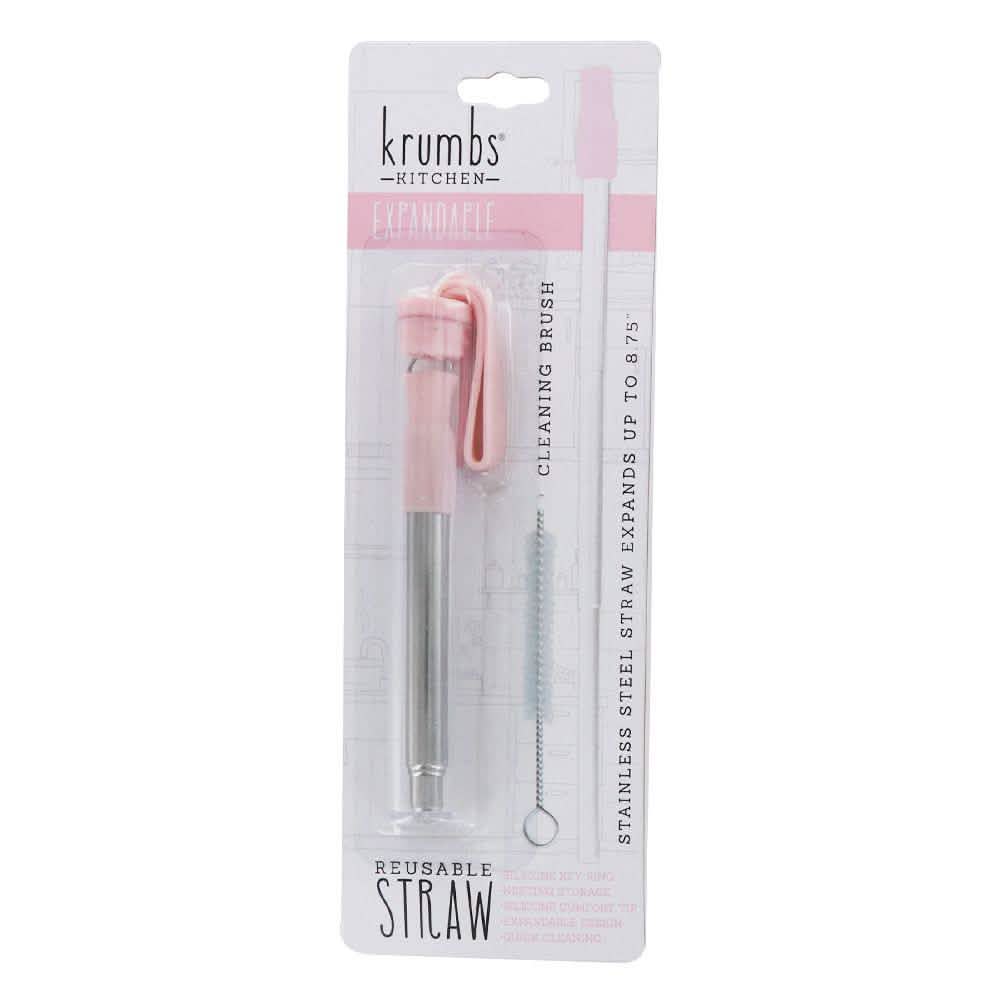 3-Pack: Expandable Steel Straw DailySale
