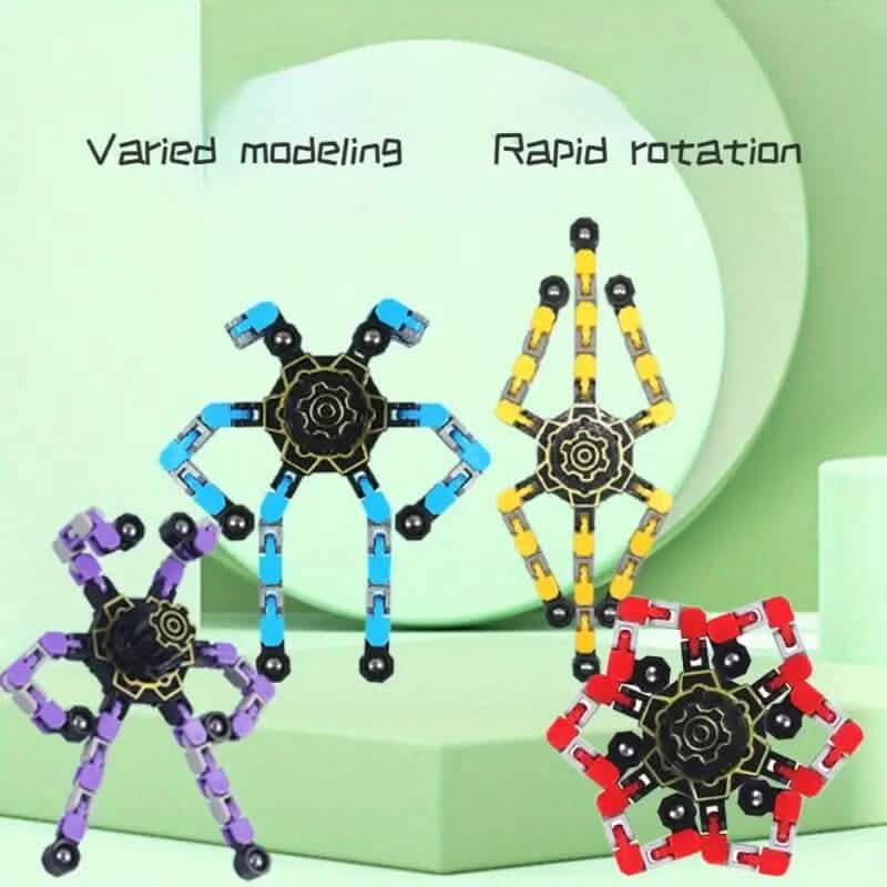 3-Pack: Fidget Toys Transformable Spinners DailySale
