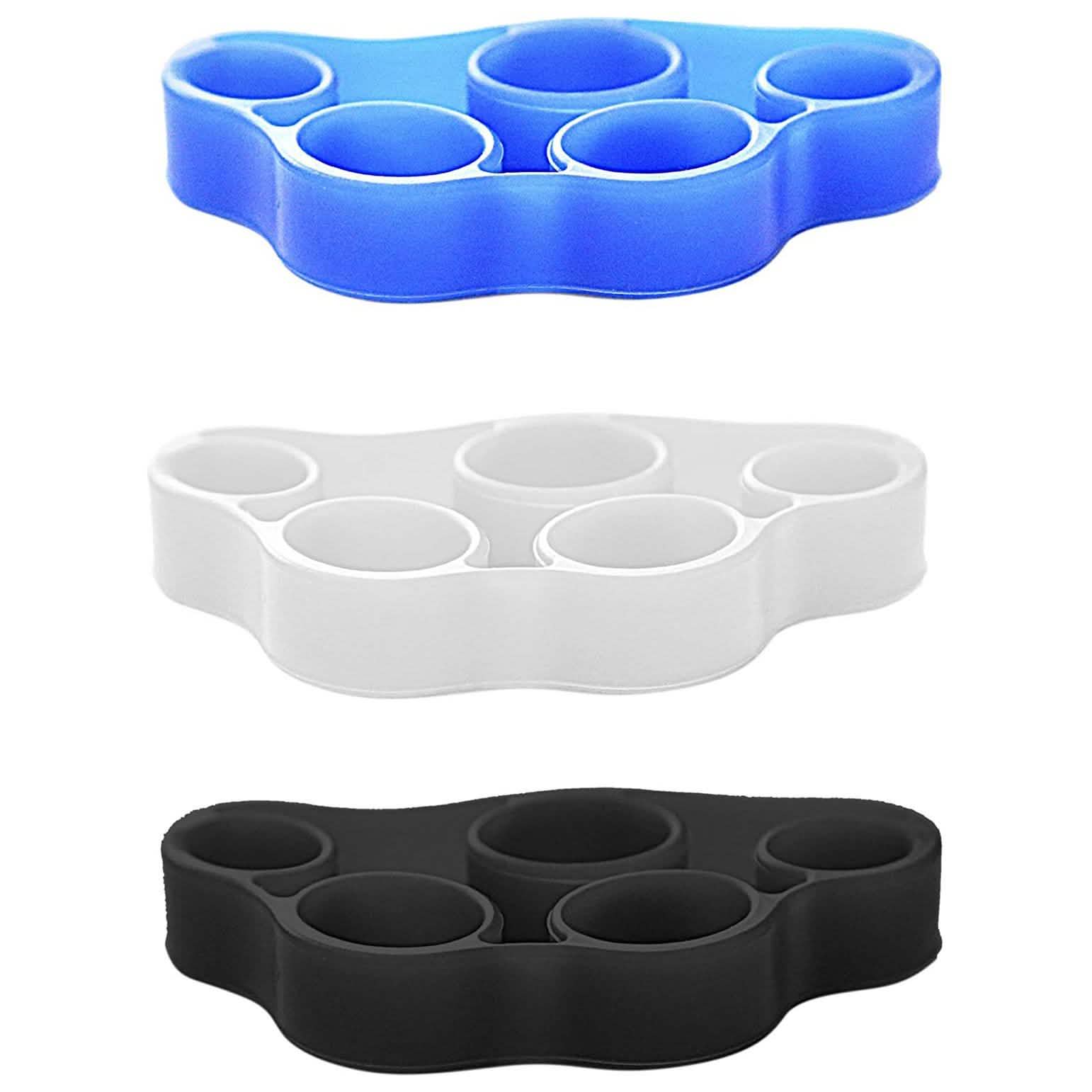 3-Pack: Finger Stretcher and Strengthener Resistance Bands DailySale