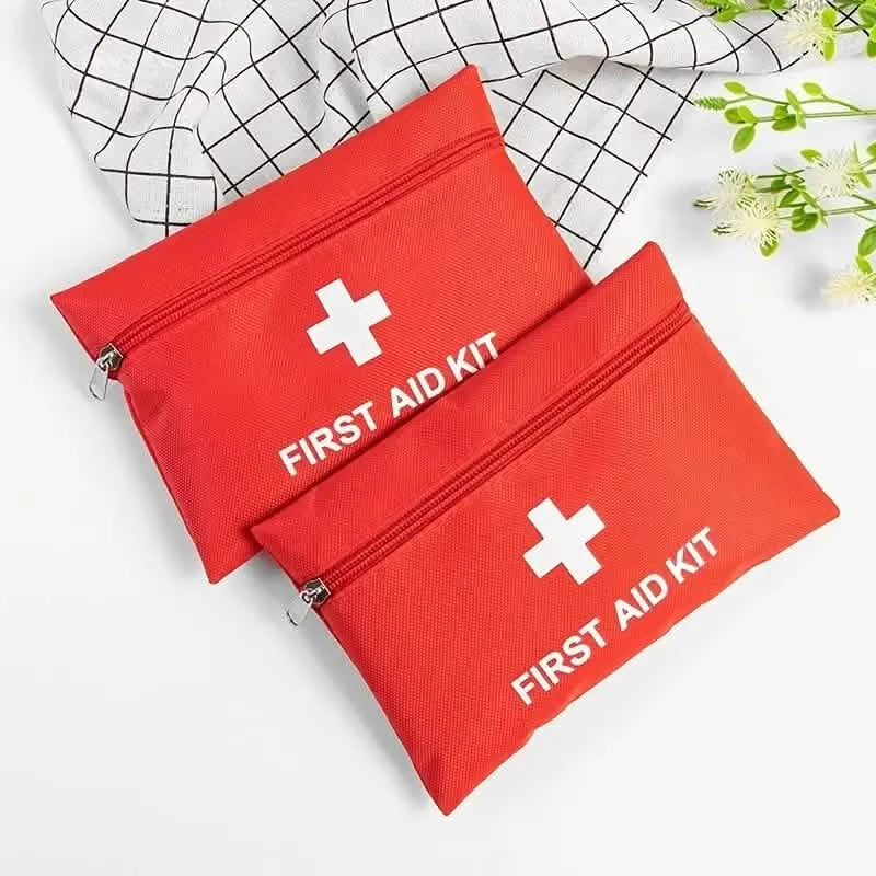 3-Pack: First Aid Kit Bags Nurse Red Medical Tools Bag DailySale