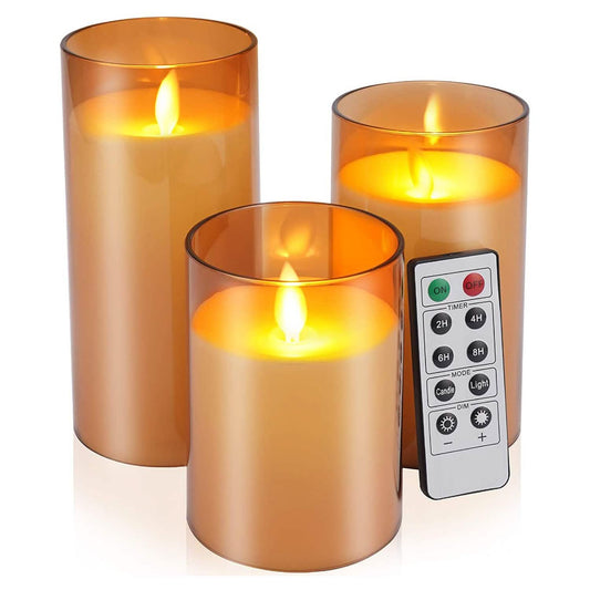 3-Pack: Flameless Battery Operated Candles DailySale