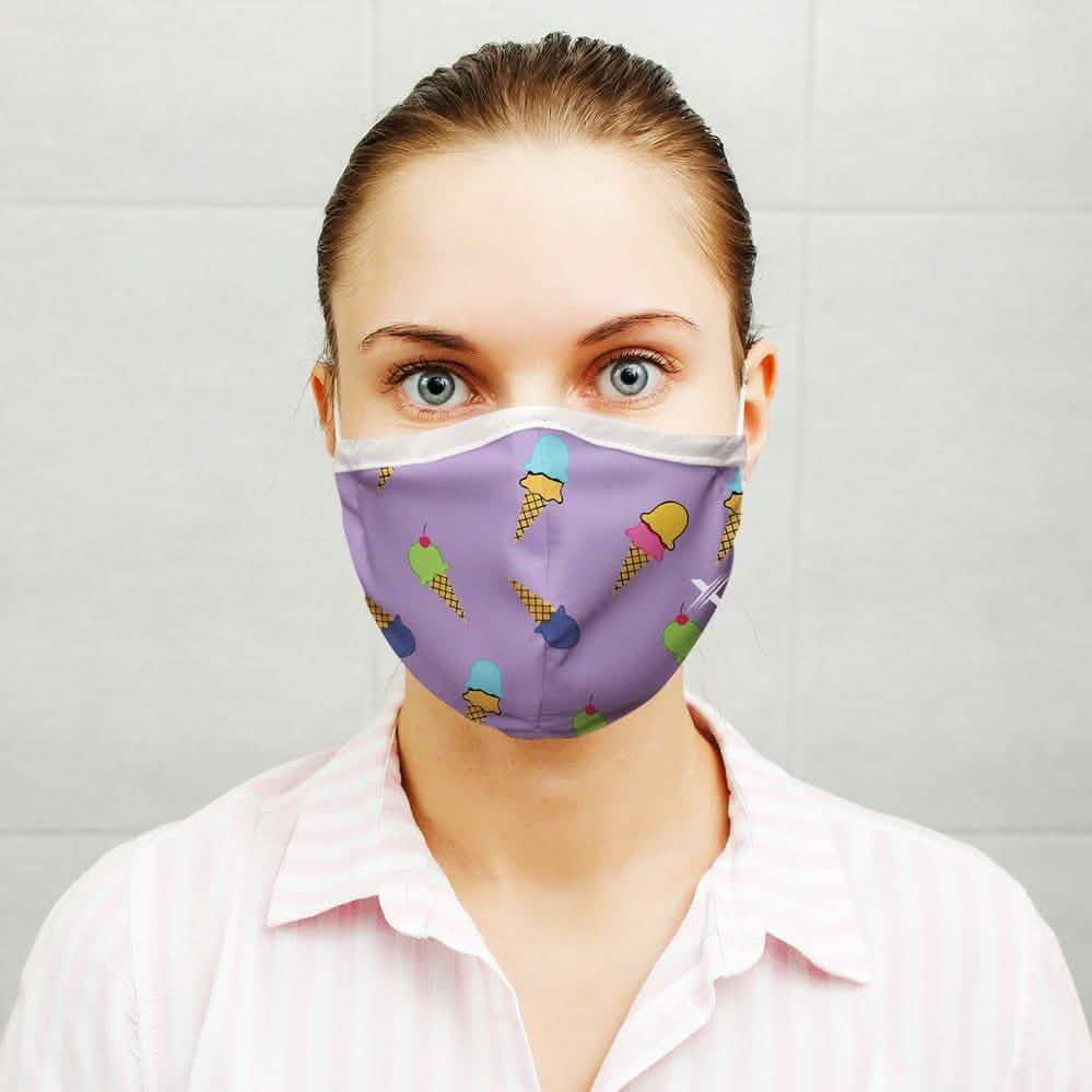 3-Pack: Fun and Expressive Double Layer Reusable Face Mask with Adjustable Loop DailySale