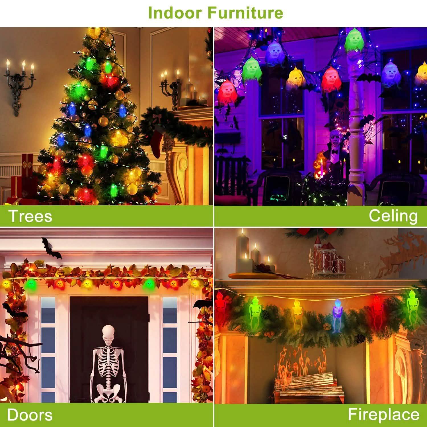 3-Pack: Halloween String Light Decorations DailySale