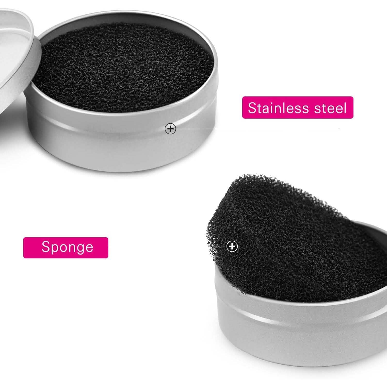 3-Pack: Luxspire Makeup Brush Cleaner Quick Wash Sponge Remover Color DailySale