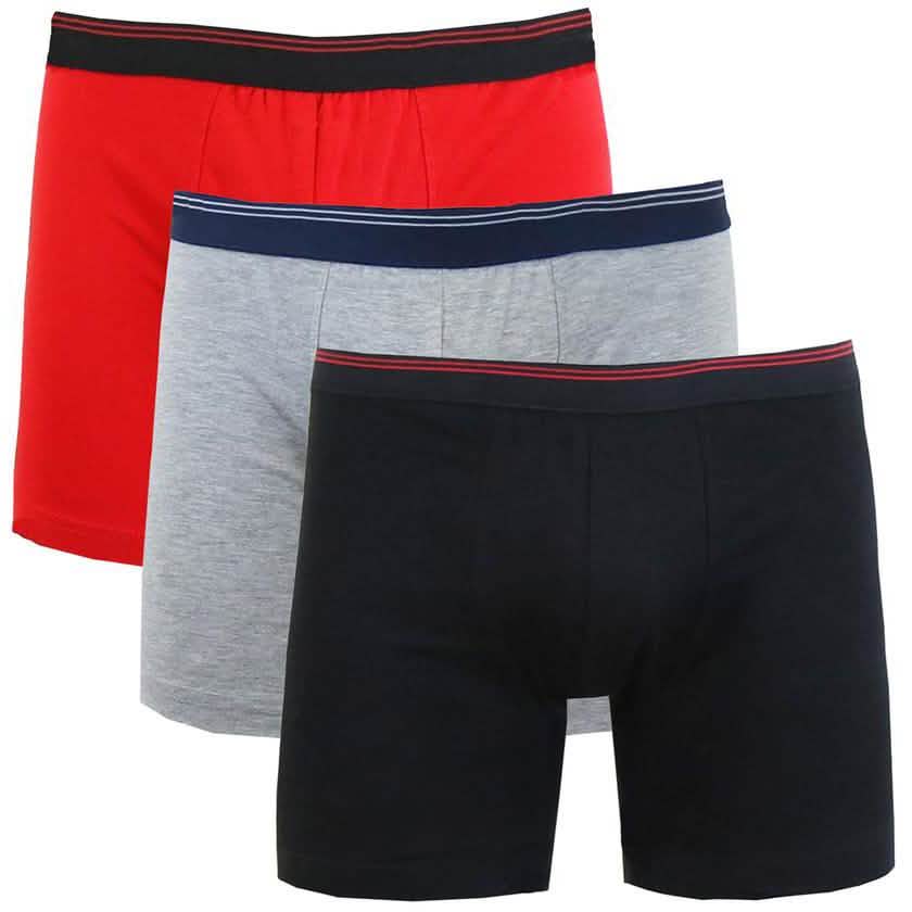 3-Pack: Men's Cotton Stretch Boxer Briefs DailySale
