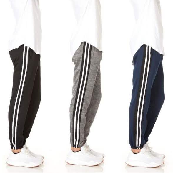 3-Pack: Men's Slim-Fit Sweatpants Fleece Joggers DailySale