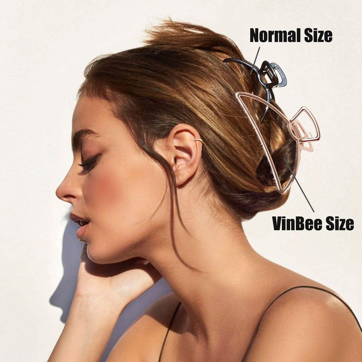 3-Pack: Metal Hair Clips DailySale