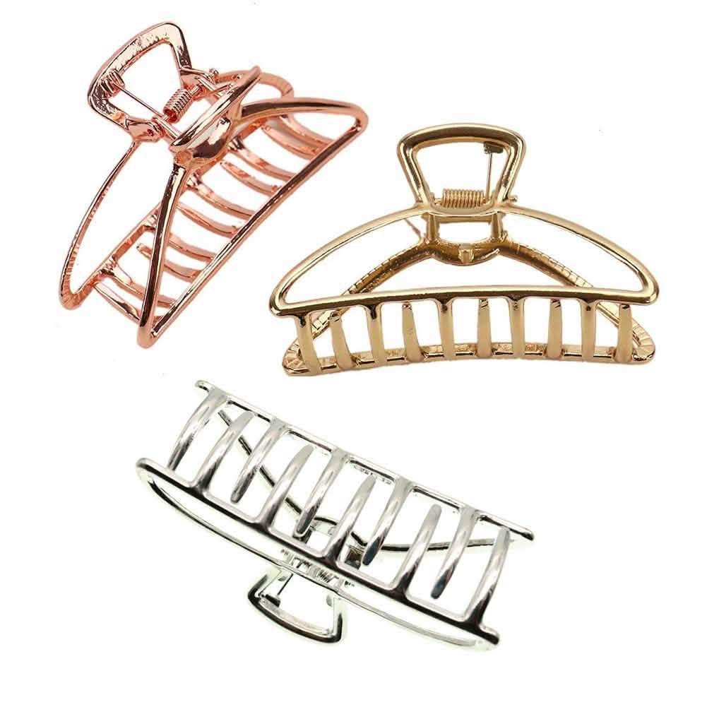 3-Pack: Metal Hair Clips DailySale