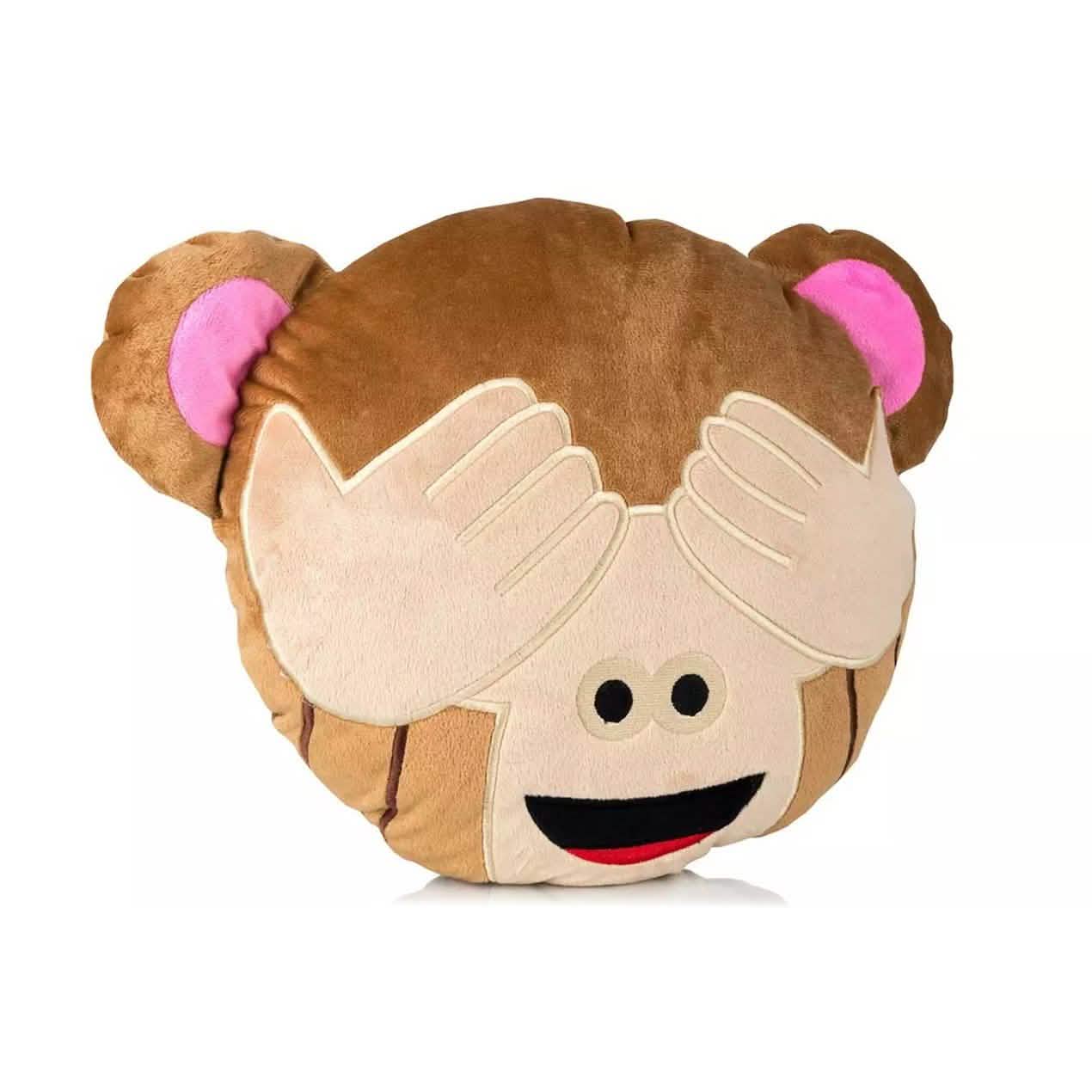 3-Pack: Monkey Emoji Pillows DailySale