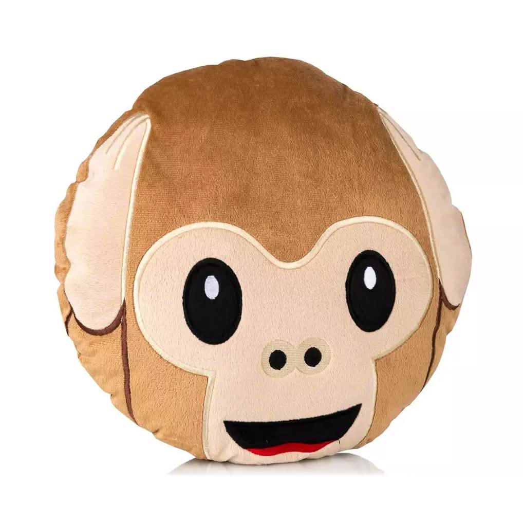 3-Pack: Monkey Emoji Pillows DailySale