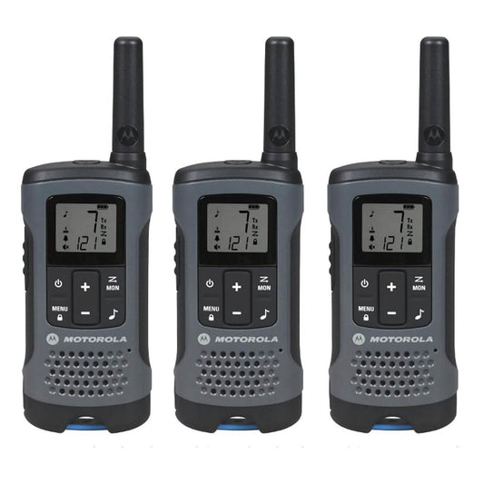 3-Pack: Motorola Solutions, Portable FRS, T200TP Talkabout Two-Way Radios (Refurbished) DailySale