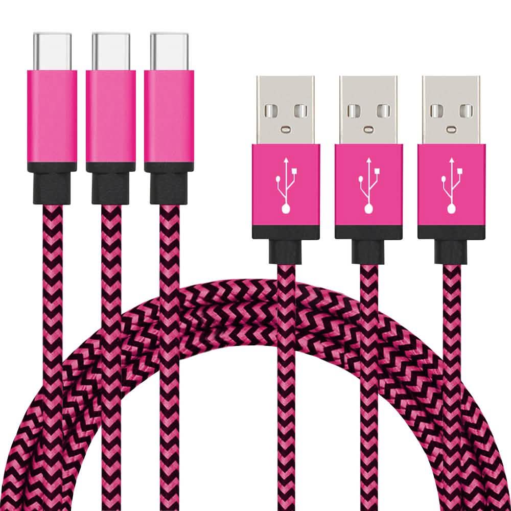 3-Pack: Nylon Braided Cables DailySale