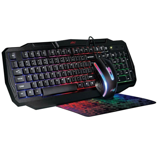 3-Pack: PBX Slayer Pro Gaming Accessories - Keyboard, Computer Mouse and Mousepad DailySale