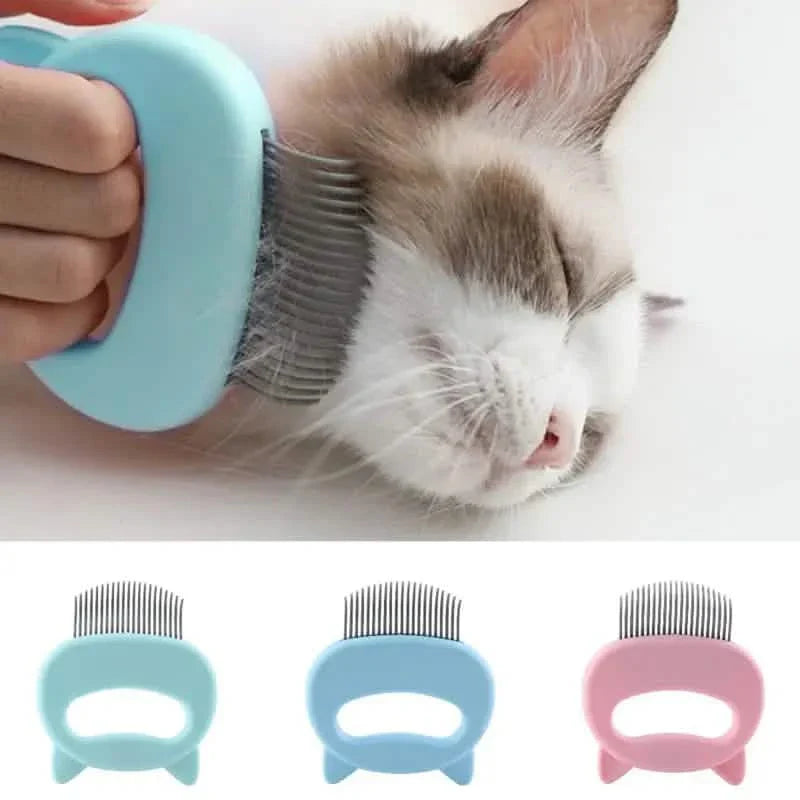 3-Pack: Pet Deshedding Brush Grooming and Shedding Matted Fur Remover Massage Dematting Tool DailySale