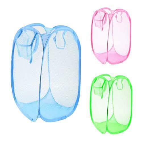 3-Pack: Pop-Up Laundry Hampers Foldable DailySale