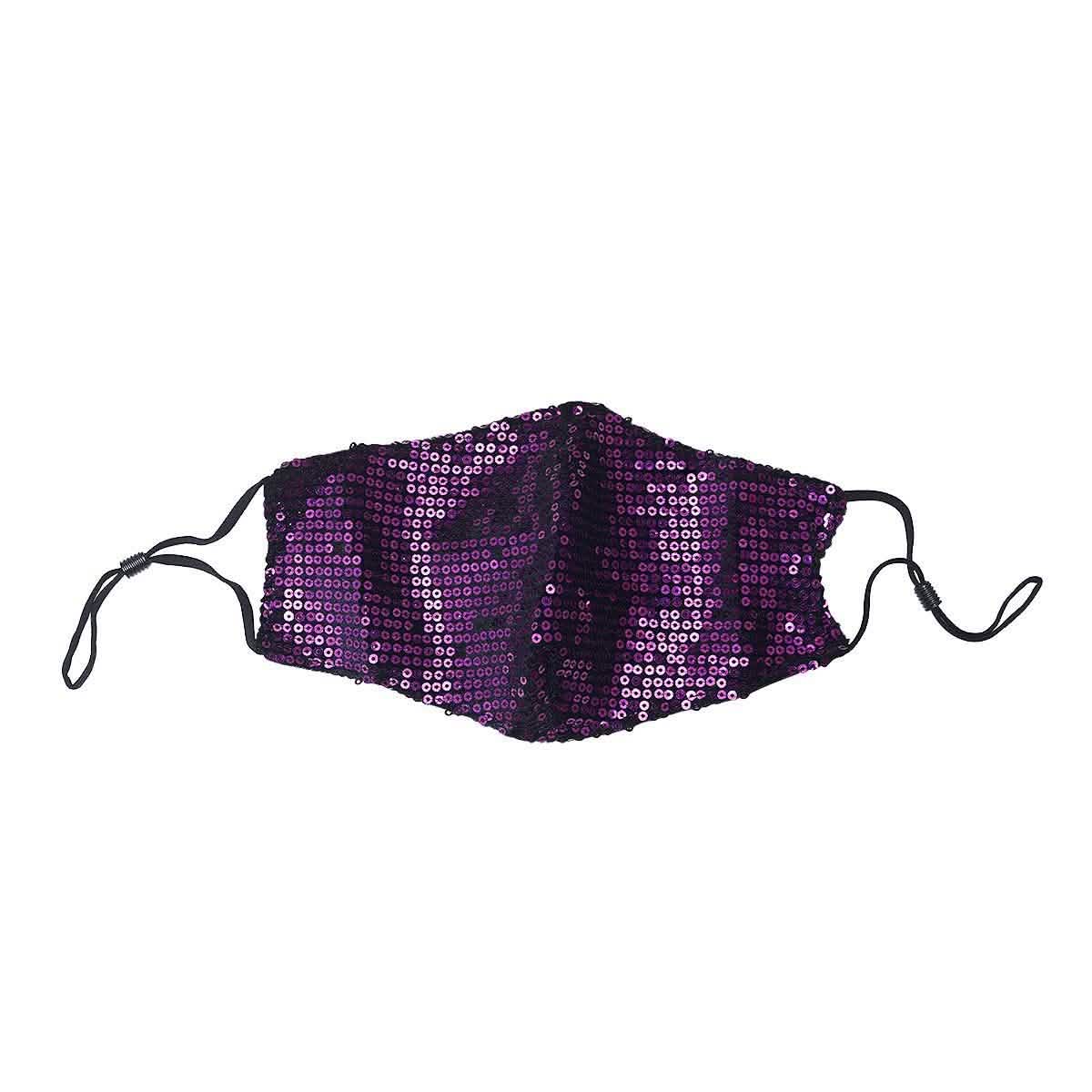 3-Pack: Reusable Washable Fitted Sequin Mask DailySale