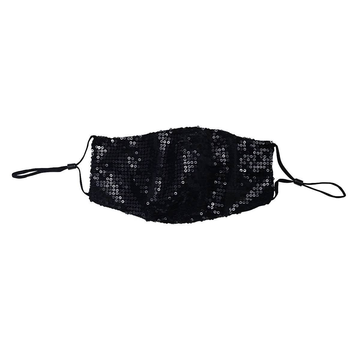 3-Pack: Reusable Washable Fitted Sequin Mask DailySale