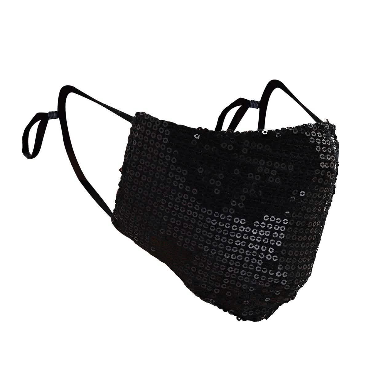 3-Pack: Reusable Washable Fitted Sequin Mask DailySale