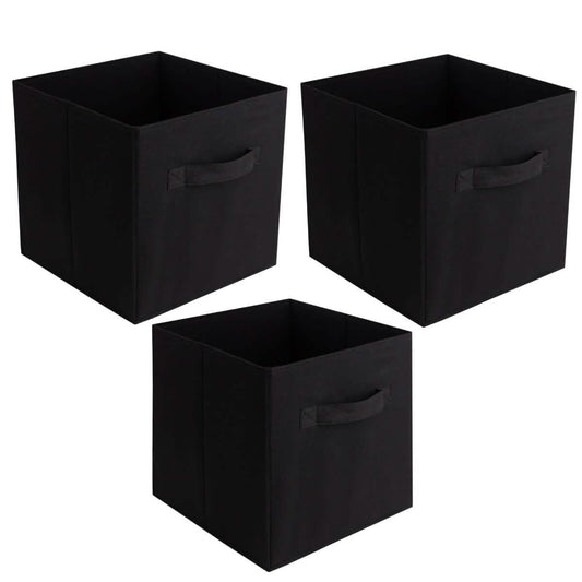3-Pack: Sorbus Foldable Storage Cube Basket Bins DailySale