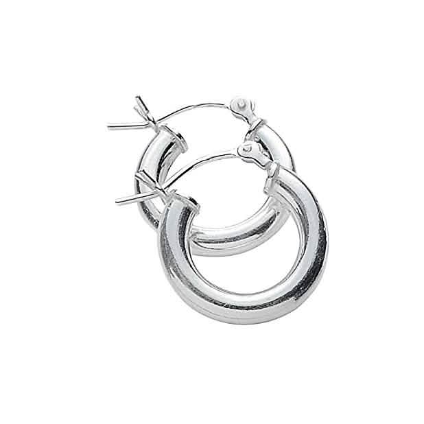 3-Pack: Sterling Silver Hoop Earrings DailySale