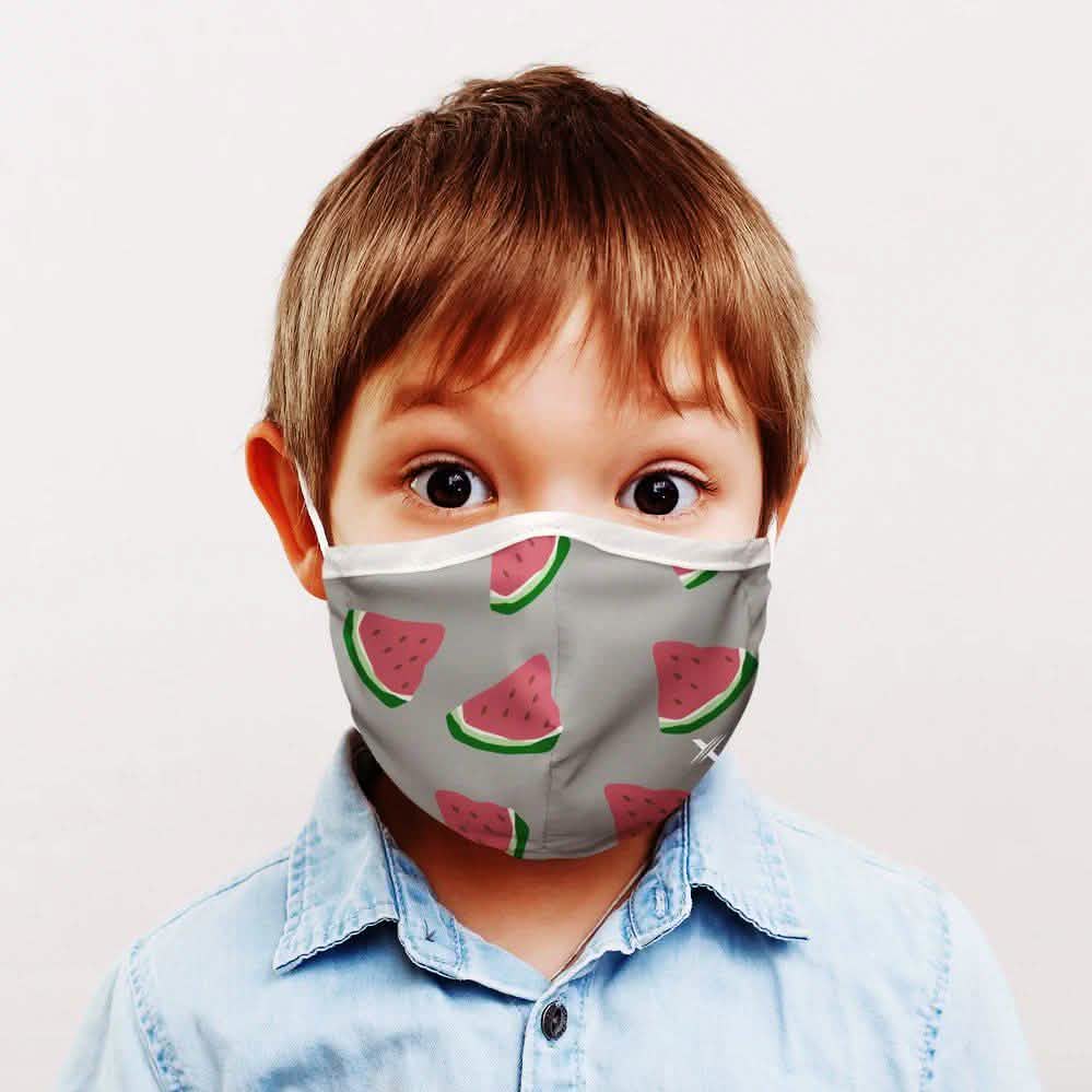 3-Pack: Two-Layer Reusable Kids Face Mask with Adjustable Earloop DailySale